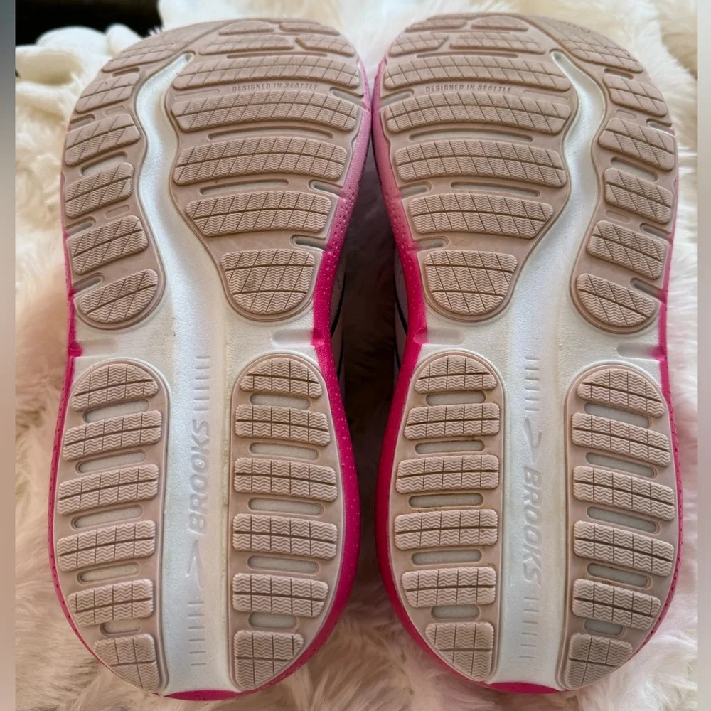 Brooks Empower Her Ghost Max 2 Running Shoe Sport Fuchsia/Orchid/White Sz 10 - Picture 13 of 14